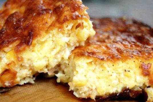 Imagen de Chipa Guasú con aire de Yerba Mate Imagen de Chipa Guasú con aire de Yerba Mate